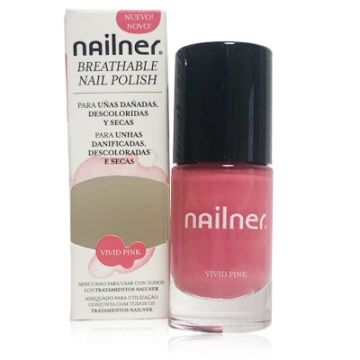 Nailner Esmalte de Uñas Transpirable Vivid Pink 8ml