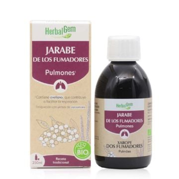 Herbalgem Bio Jarabe de los Fumadores Pulmones 250ml