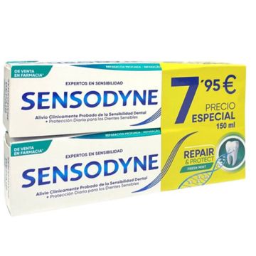 Sensodyne Repair And Protect Fresh Mint Pasta Dental Duplo 2x75ml