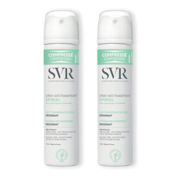 SVR Spirial Desodorante Anti-Transpirante Spray Duplo 2x75ml