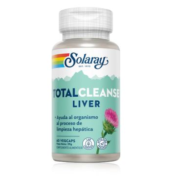 Solaray Total Cleanse Liver Limpieza Hepatica 60 Capsulas