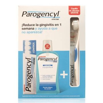 Parogencyl Encias Pasta Dental 125ml + Colutorio 500ml + Cepillo