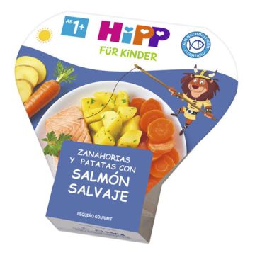 Hipp Menu Zanahorias y Patatas con Salmon Salvaje 250gr