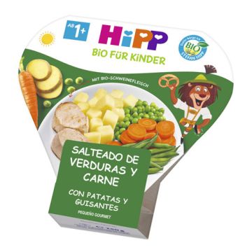 Hipp Menu Salteado de Verduras y Carne 250gr