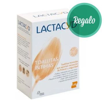 Lactacyd - Toallitas Intimas 10 Uds -Regalo-