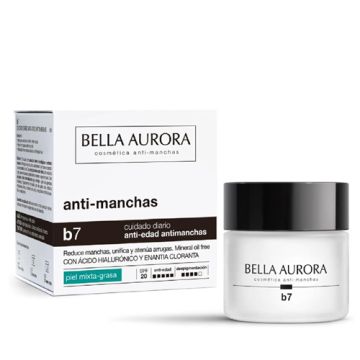 Bella Aurora B7 Anti-Manchas Cuidado Diario Piel Mixta-Grasa 50ml