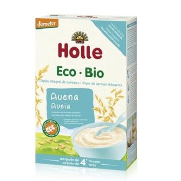 Holle Eco Bio Papilla Integral Ecolog Cereales Avena 4m+ 250gr