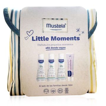 Mustela Neceser Basicos Little Moment Rayas 4 Productos