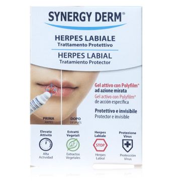 Synergy Derm Herpes Labial Tratamiento Protector 15ml