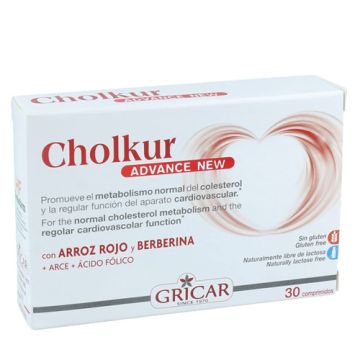 Cholkur Advanced New Colesterol 30 Comp