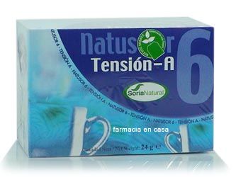 SORIA NATURAL NATUSOR- 6 TENSION A INFUSION 20UDS