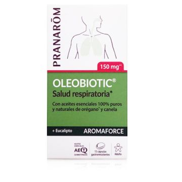 Pranarom Oleobiotic Salud Respiratoria 15 Caps