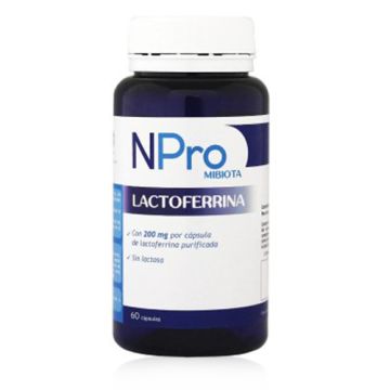Npro Mibiota Lactoferrina 200mg 60 Caps
