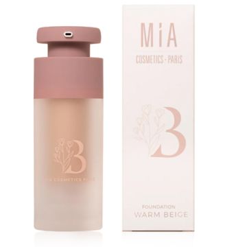 Mia Blooming Base de Maquillaje Warm Beige Spf15 27ml