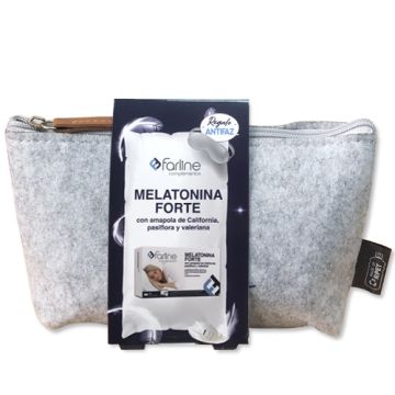 Farline Melatonina Forte 30 Comp + Neceser + Antifaz