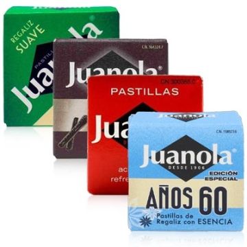 Juanola Pastillas Caja 4 Sabores 4x5,4gr