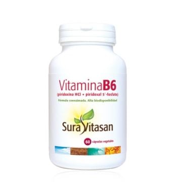 Sura Vitasan Vitamina B6 60 Capsulas