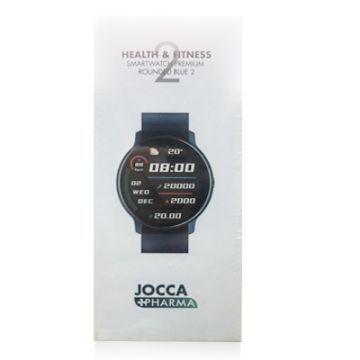 Jocca Pharma Smartwatch Premium Reloj Redondo Azul