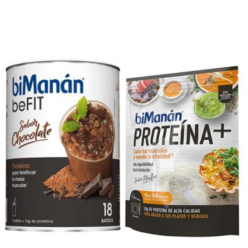 Bimanan Befit Batido Proteina Chocolate 540gr + Proteina+ 400gr