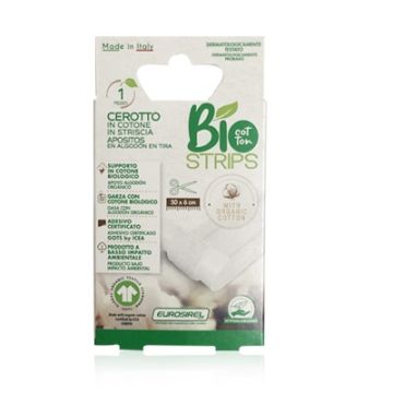 Eurosirel Bio Strips Cotton Apositos Algodon en Tira 50x6cm