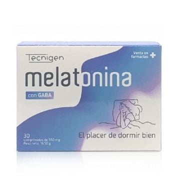 Tecnigen Melatonina con Gaba 30 Comprimidos