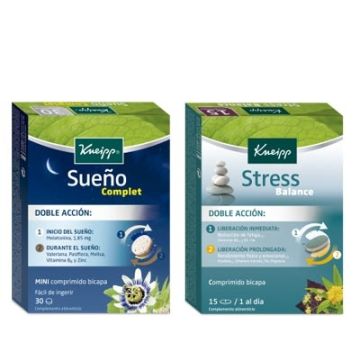 Kneipp Sueño Complet 30 Comp + Stress Balance 15 Comp