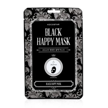 Kocostar Black Happy Mask Mascarilla Facial Limpieza 1 Ud