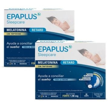 Epaplus Sleepcare Melatonina Retard Triptofano Duplo 2x60 Comp