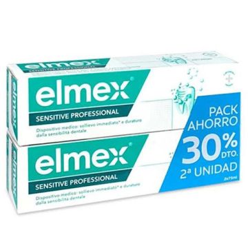 Elmex Pasta Dental Dientes Sensibles Duplo 2x75ml