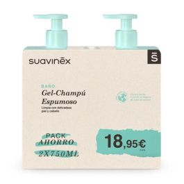 Suavinex Gel-Champu Espumoso Duplo 2x750ml - Parafarmacia Iglesias