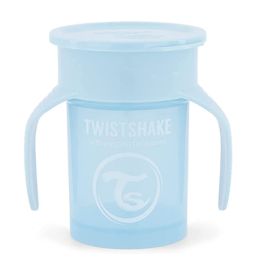 Twistshake 360 Vaso de Aprendizaje Azul 230ml - Farmacia en Casa Online