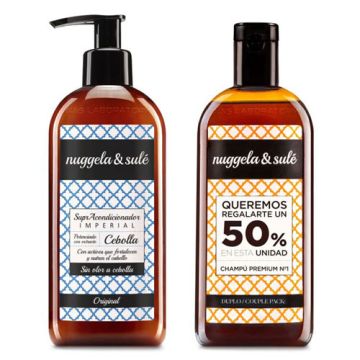 Nuggela Sule Champu Premium Cebolla 250ml + Acondicionador 250ml