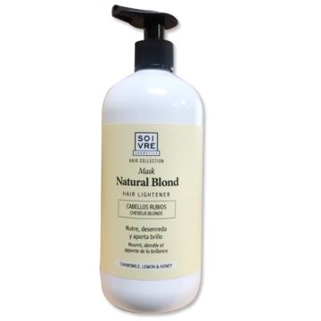 Soivre Natural Blond Mascarilla Efecto Glow Nutritiva 500ml