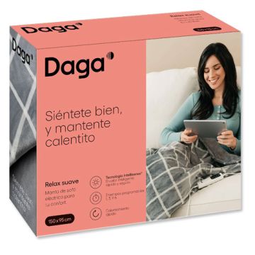 Daga Manta de Sofa Relax Suave 150x95cm Daga Manta de Sofa Relax Suave 150x95cm