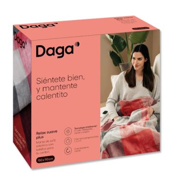 Daga Manta de Sofa Relax Suave Plus 150x110cm Daga Manta de Sofa Relax Suave Plus 150x110cm