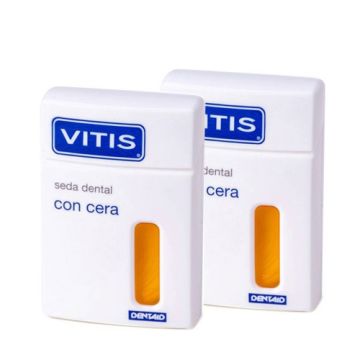 Dentaid Vitis Seda  Dental con Cera Duplo 2x50m