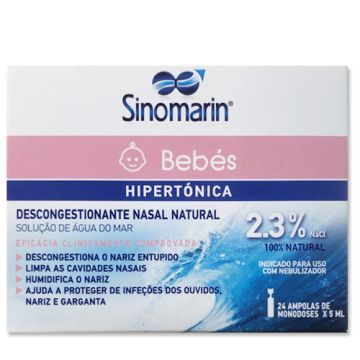 Sinomarin Bebes Hipertonica Monodosis 24Amp