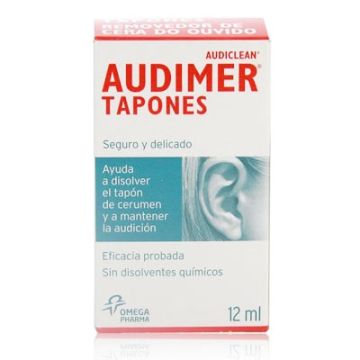Audimer Tapones Limpiador Oidos Gotas 12ml