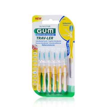 Gum Proxabrush Viaje 1514 Cep Interdental Extrafino Conico 6Uds Gum Proxabrush Viaje 1514 Cep Interdental Extrafino Conico 6Uds