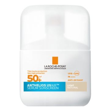 Anthelios UV Air Serum Protector Color Claro Spf50+. La R. Posay