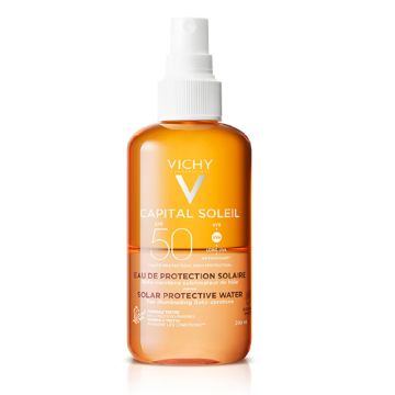 Vichy Capital Soleil Spf50 Agua de Proteccion Luminosidad 200ml