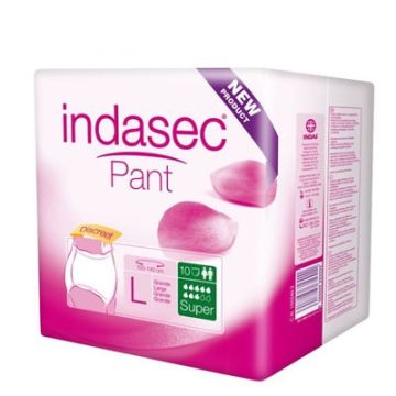 Indasec Pant Super T/Grande 10Uds Indasec Pant Super T/Grande 10Uds