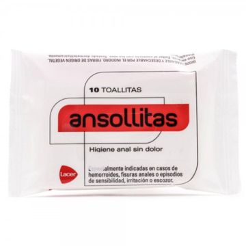 Ansollitas Higiene Anal 10 Toallitas