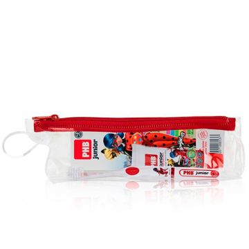 PHB Plus Junior Cepillo Dental+P. Dental Junior 15ml+Neceser