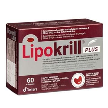 Lipokrill 60 cápsulas