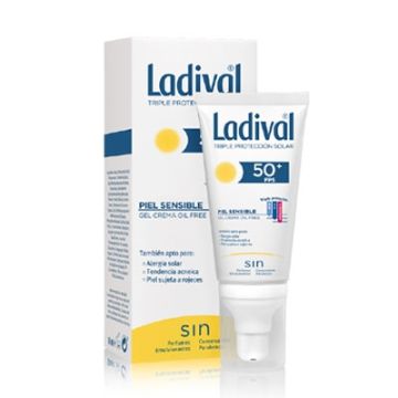 Ladival Piel Sensible Gel Crema Oil Free Spf 50+ 50ml