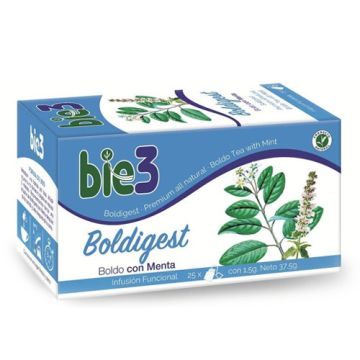 Bie3 Boldigest Boldo con Menta Infusion 25 Filtros