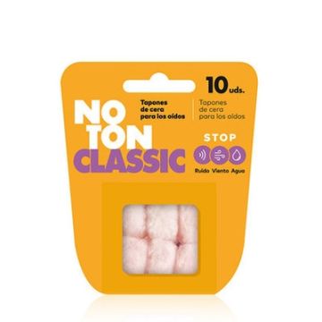 Noton Tapones Oidos Cera Algodon 10 Uds