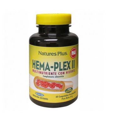 Natures Plus Hema-Plex II 60 Comprimidos Natures Plus Hema-Plex II 60 Comprimidos