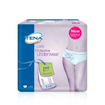 Tena Lady Proteccion Underwear Discret T/G 10 Uds